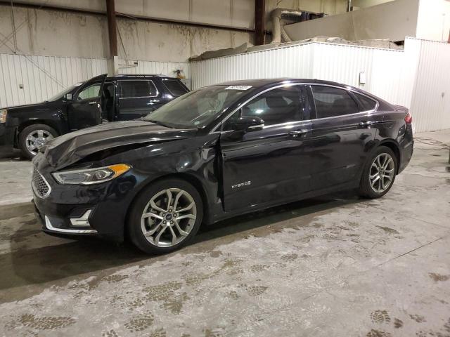 3FA6P0RU7KR255815 - 2019 FORD FUSION TITANIUM BLACK photo 1