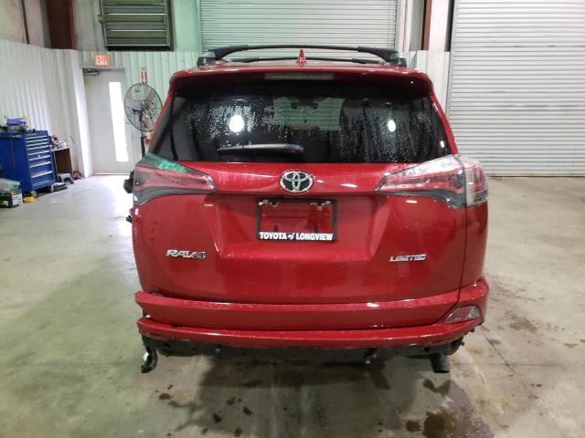 2T3YFREV1HW340145 - 2017 TOYOTA RAV4 LIMIT RED photo 6