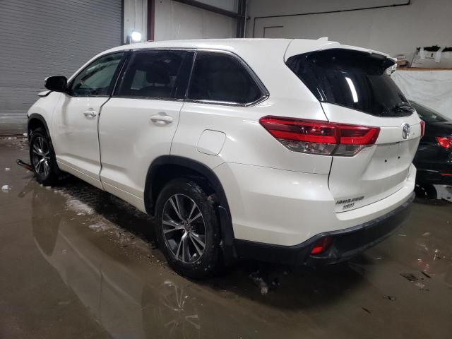 5TDBZRFH2HS398742 - 2017 TOYOTA HIGHLANDER LE WHITE photo 2