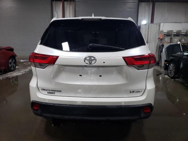 5TDBZRFH2HS398742 - 2017 TOYOTA HIGHLANDER LE WHITE photo 6