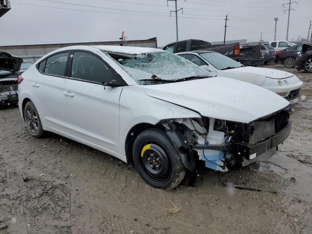 5NPD84LF2JH360327 - 2018 HYUNDAI ELANTRA SEL WHITE photo 4