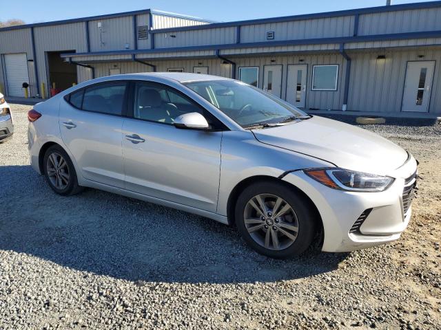 5NPD84LF7JH291232 - 2018 HYUNDAI ELANTRA SEL SILVER photo 4