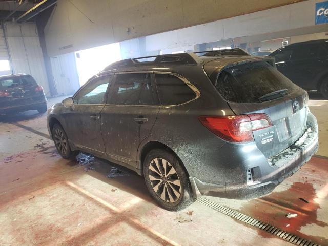 4S4BSENC6F3233497 - 2015 SUBARU OUTBACK 3.6R LIMITED GRAY photo 2