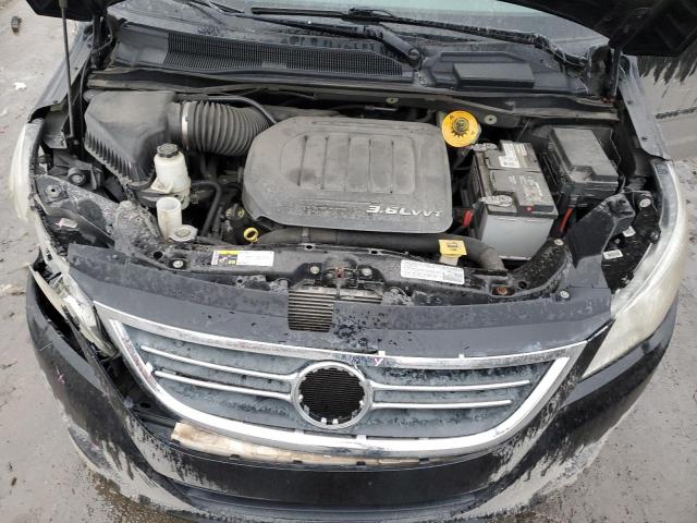 2C4RVABG3ER135348 - 2014 VOLKSWAGEN ROUTAN SE BLACK photo 12