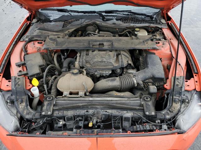 1FA6P8TH9F5408231 - 2015 FORD MUSTANG ORANGE photo 11