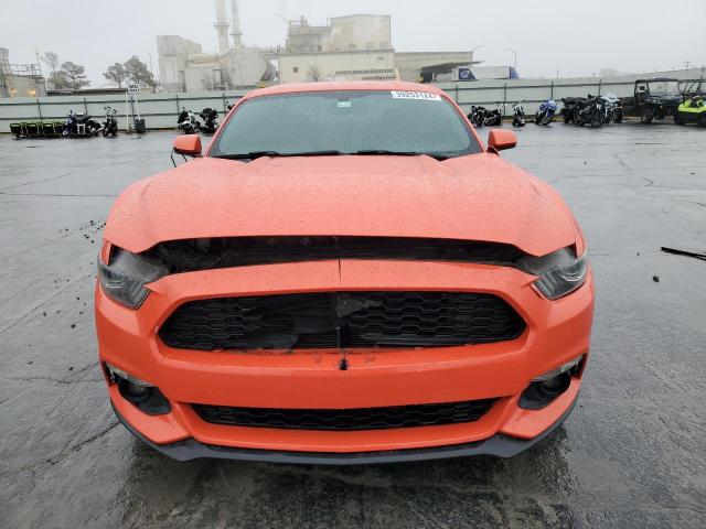 1FA6P8TH9F5408231 - 2015 FORD MUSTANG ORANGE photo 5