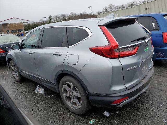 7FARW2H58JE090829 - 2018 HONDA CR-V EX SILVER photo 2