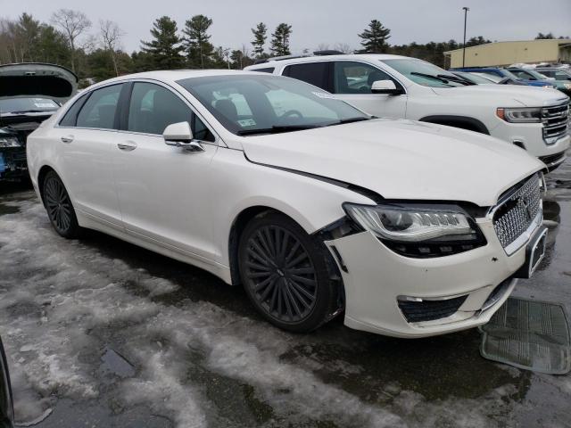 3LN6L5F91HR656882 - 2017 LINCOLN MKZ RESERVE WHITE photo 4