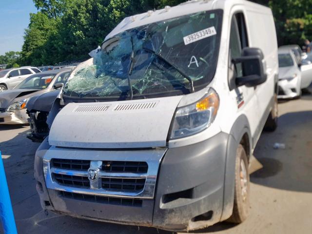 3C6TRVAG5JE107072 - 2018 RAM PROMASTER 1500 1500 STANDARD  photo 2