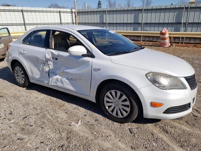 JS2RF9A12C6100593 - 2012 SUZUKI KIZASHI S WHITE photo 4