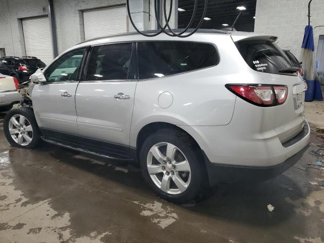 1GNKRGKD7GJ267073 - 2016 CHEVROLET TRAVERSE LT SILVER photo 2