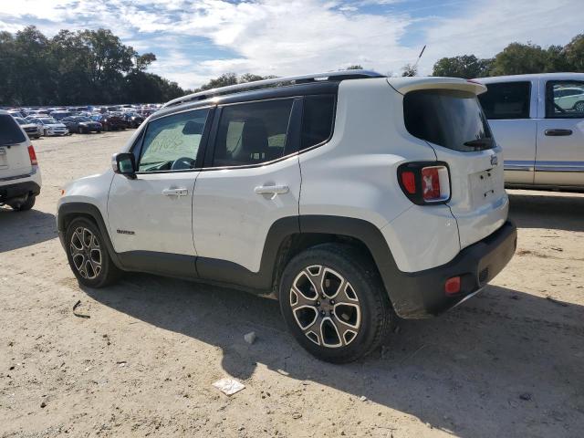 ZACCJADT5GPD04434 - 2016 JEEP RENEGADE LIMITED WHITE photo 2