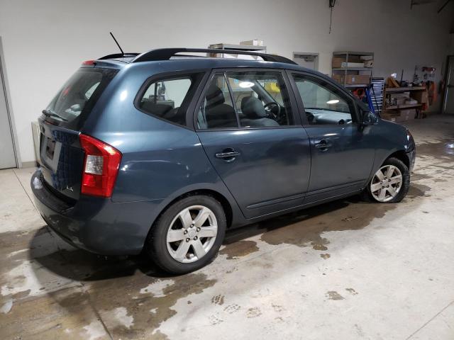 KNAFG528297221932 - 2009 KIA RONDO BASE BLUE photo 3