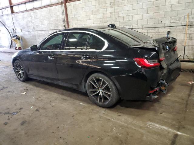 WBA5R7C55KAJ79271 - 2019 BMW 330XI BLACK photo 2