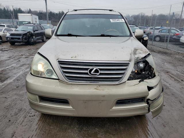 JTJBT20X640037985 - 2004 LEXUS GX 470 GOLD photo 5