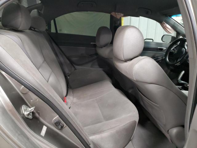 2HGFA16547H011686 - 2007 HONDA CIVIC LX GRAY photo 10