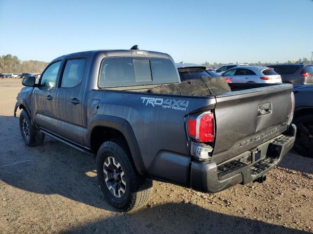 3TYCZ5AN2MT048102 - 2021 TOYOTA TACOMA DOUBLE CAB GRAY photo 2