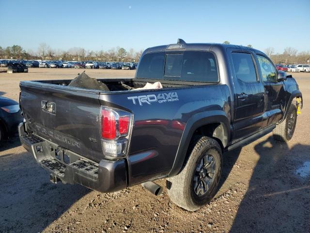 3TYCZ5AN2MT048102 - 2021 TOYOTA TACOMA DOUBLE CAB GRAY photo 3