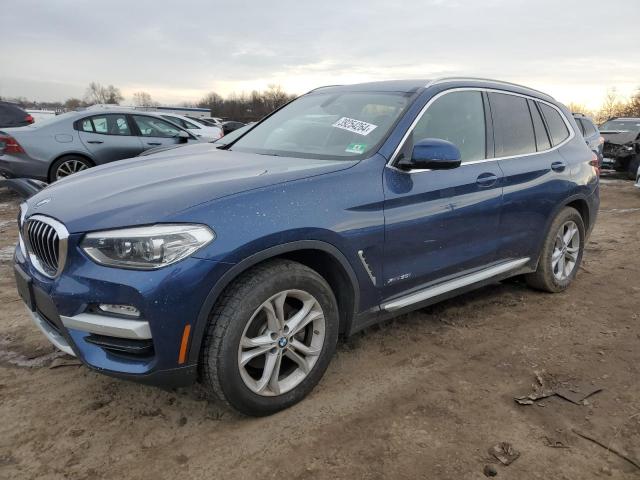 5UXTR9C59JLC78010 - 2018 BMW X3 XDRIVE30I BLUE photo 1