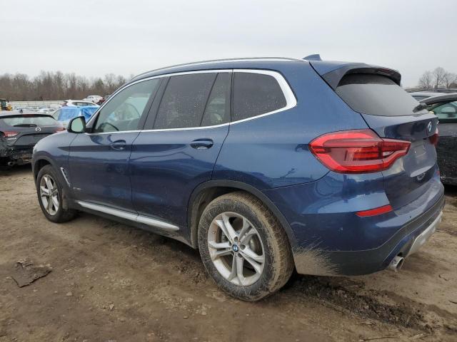 5UXTR9C59JLC78010 - 2018 BMW X3 XDRIVE30I BLUE photo 2