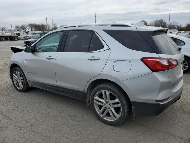 3GNAXWEX0JS558330 - 2018 CHEVROLET EQUINOX PREMIER SILVER photo 2