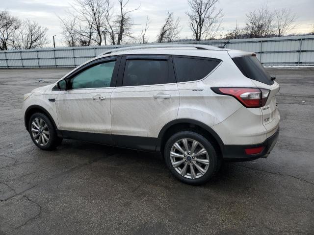 1FMCU9J9XHUB76606 - 2017 FORD ESCAPE TITANIUM WHITE photo 2