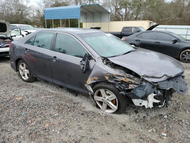 4T1BF1FK2EU775434 - 2014 TOYOTA CAMRY L GRAY photo 4