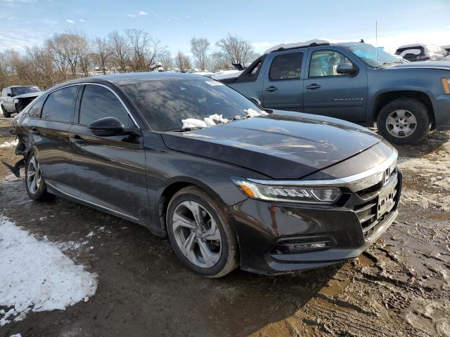 1HGCV1F46JA178586 - 2018 HONDA ACCORD EX BLACK photo 4