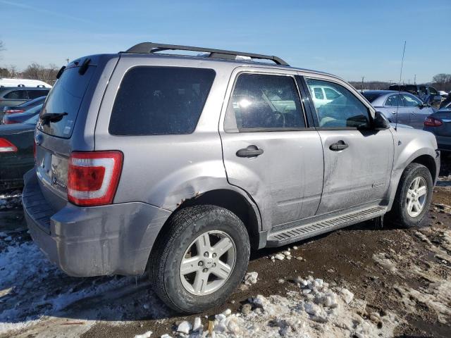 1FMCU49H28KB89747 - 2008 FORD ESCAPE HEV GRAY photo 3