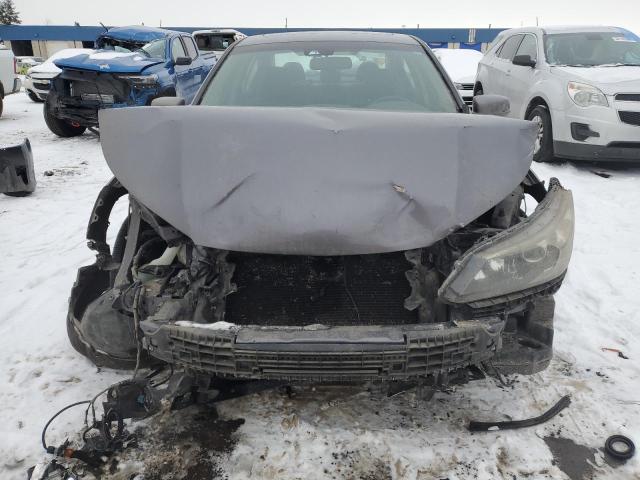 1HGCR2F85EA221933 - 2014 HONDA ACCORD EXL GRAY photo 5