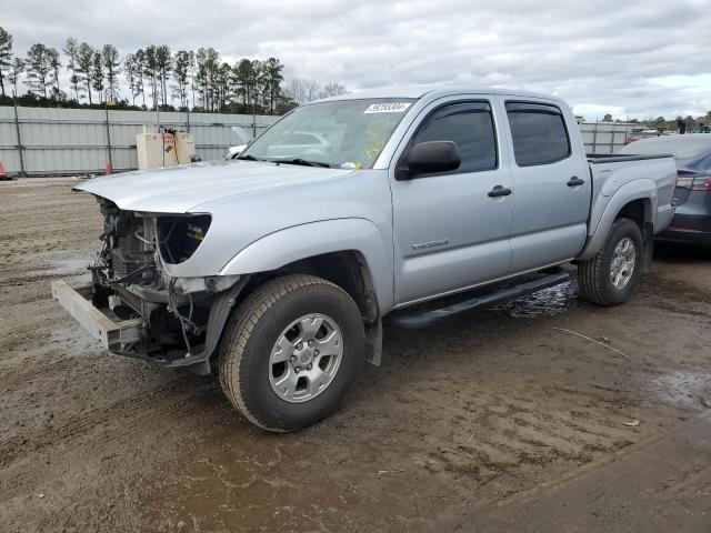 5TEJU62N06Z181114 - 2006 TOYOTA TACOMA DOUBLE CAB PRERUNNER SILVER photo 1