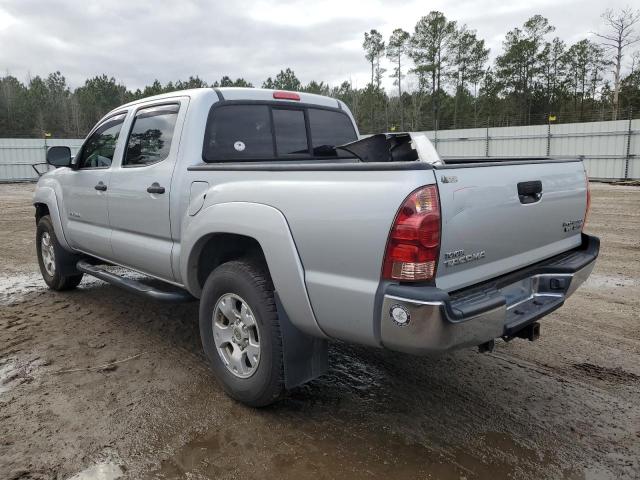 5TEJU62N06Z181114 - 2006 TOYOTA TACOMA DOUBLE CAB PRERUNNER SILVER photo 2