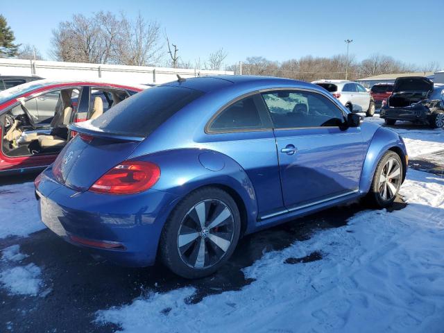 3VWVT7AT9DM683895 - 2013 VOLKSWAGEN BEETLE TURBO BLUE photo 3