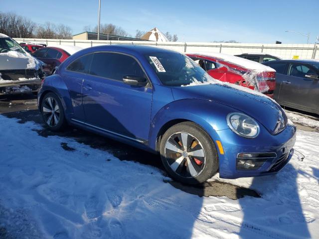 3VWVT7AT9DM683895 - 2013 VOLKSWAGEN BEETLE TURBO BLUE photo 4