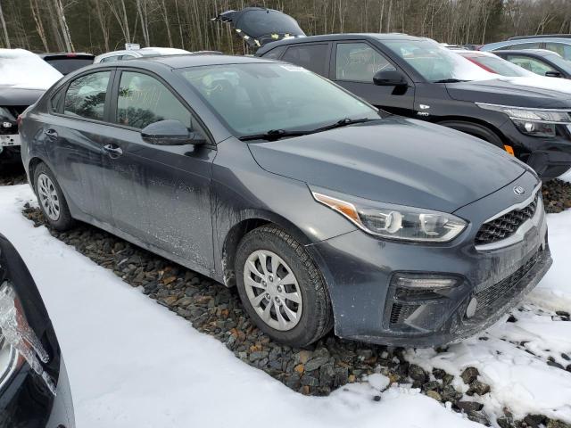 3KPF24AD9KE087968 - 2019 KIA FORTE FE GRAY photo 4