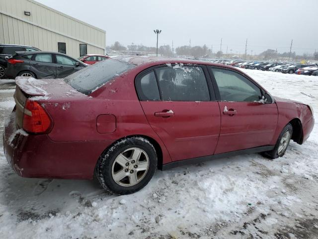 1G1ZT54825F236352 - 2005 CHEVROLET MALIBU LS RED photo 3