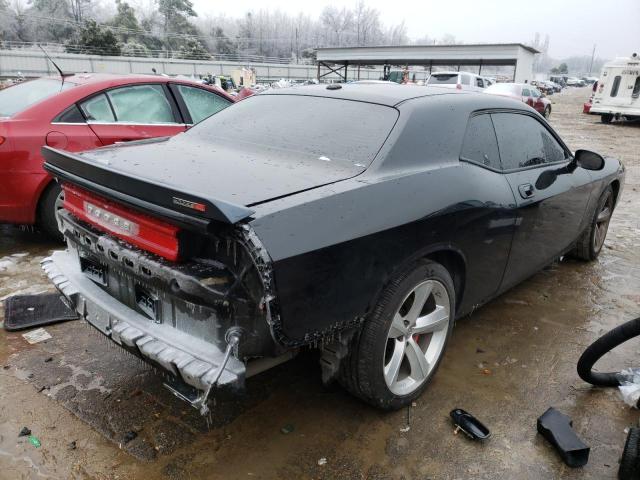 2B3LJ74W39H569727 - 2009 DODGE CHALLENGER SRT-8 BLACK photo 3