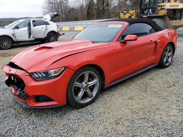 1FATP8EM3F5409680 - 2015 FORD MUSTANG RED photo 1