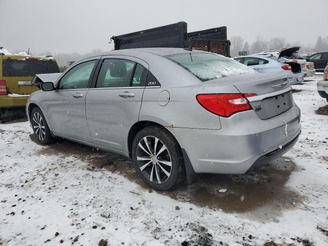 1C3CCBBB0DN528813 - 2013 CHRYSLER 200 TOURING SILVER photo 2