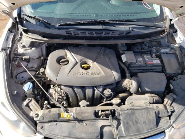 5NPDH4AE9GH724133 - 2016 HYUNDAI ELANTRA SE SILVER photo 11