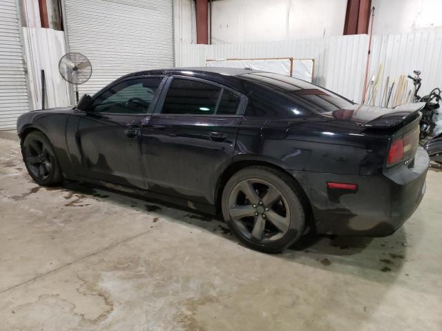 2C3CDXHGXEH358824 - 2014 DODGE CHARGER SXT BLACK photo 2