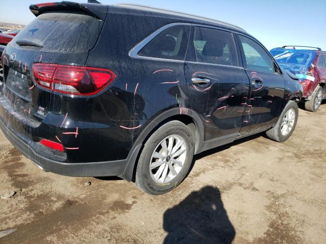 5XYPGDA32KG570766 - 2019 KIA SORENTO L BLACK photo 3