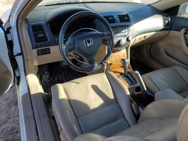 1HGCM72665A013740 - 2005 HONDA ACCORD EX WHITE photo 8