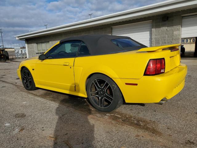 1FAFP45X74F103993 - 2004 FORD MUSTANG GT YELLOW photo 2