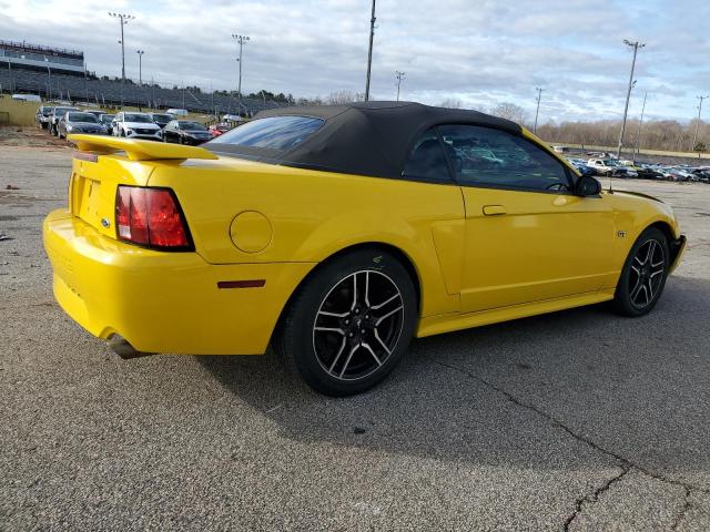 1FAFP45X74F103993 - 2004 FORD MUSTANG GT YELLOW photo 3