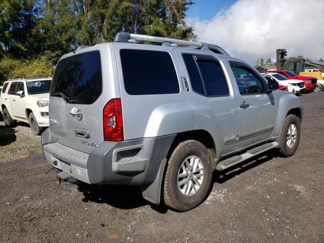 5N1AN0NWXFN656054 - 2015 NISSAN XTERRA X SILVER photo 3