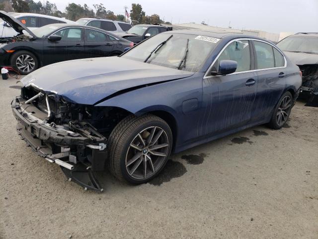 3MW5P9J06M8B86320 - 2021 BMW 330XE Синій фото 1