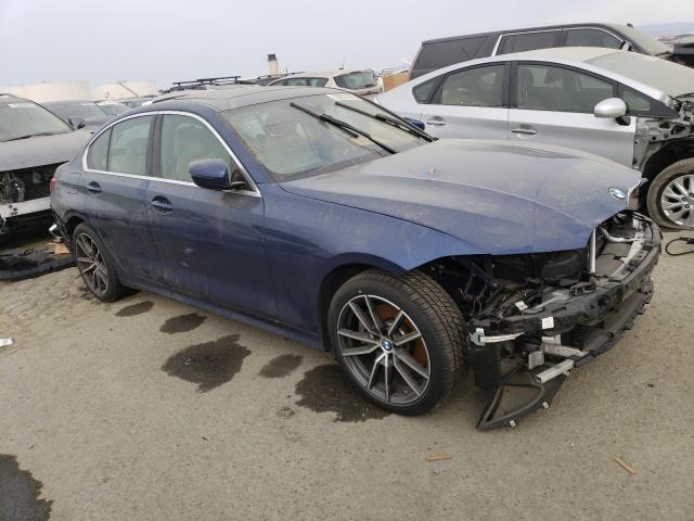 3MW5P9J06M8B86320 - 2021 BMW 330XE Синій фото 4
