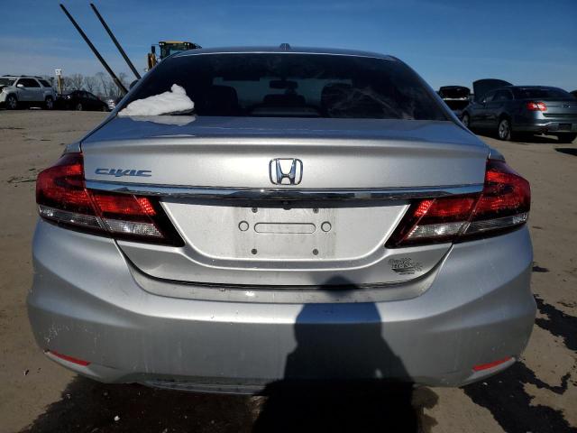 19XFB2F99FE011942 - 2015 HONDA CIVIC EXL ვერცხლისფერი ფოტო 6