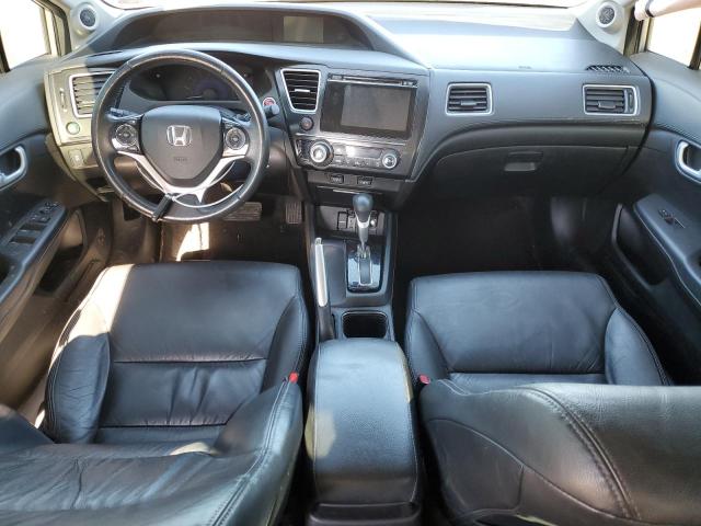 19XFB2F99FE011942 - 2015 HONDA CIVIC EXL ვერცხლისფერი ფოტო 8